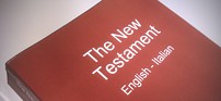 Bingual New Testament in paperback